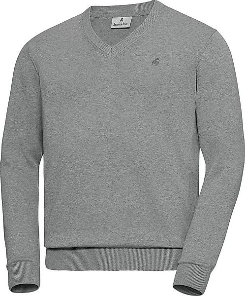 Jacques Britt V-Ausschnitt-Pullover Besonders angenehmes Tragegefühl dank 1 günstig online kaufen