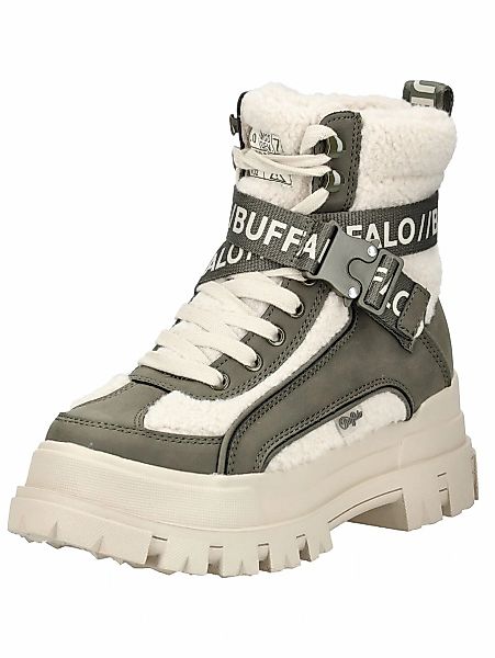 Buffalo Schnürstiefelette "Buffalo Stiefelette Lederimitat/Textil" günstig online kaufen