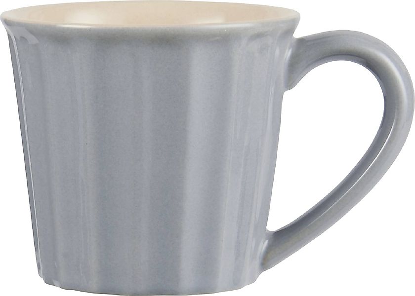 Mynte Becher mit Henkel - robustes Steinzeug für Kaffee & Tee, Farbe Franzö günstig online kaufen