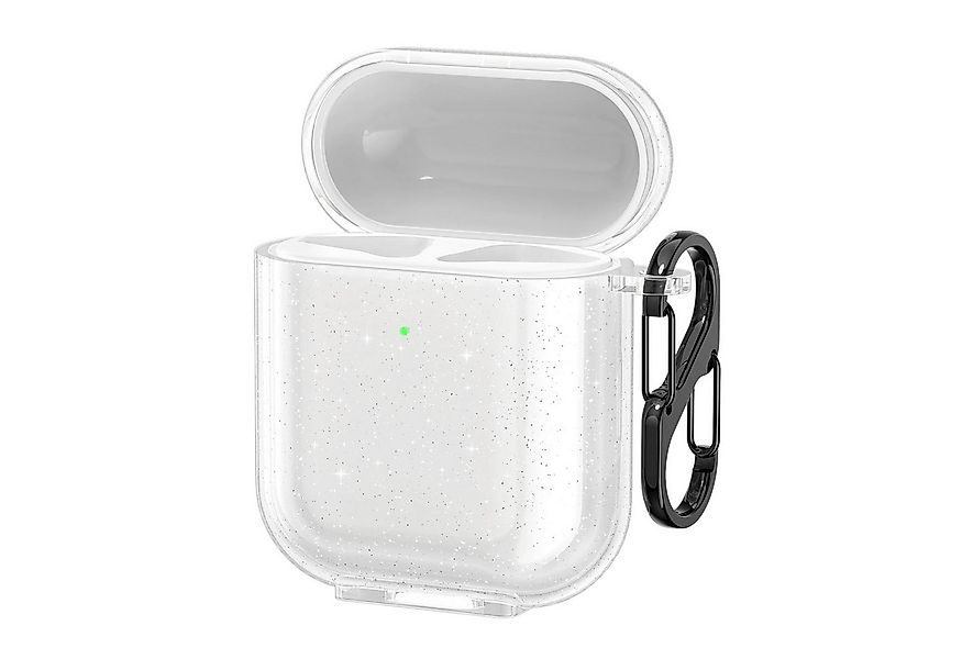 kwmobile Etui Hülle für Apple Airpods 1 & 2 Glitzer Case, Kopfhörer Schutzh günstig online kaufen