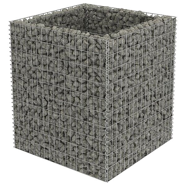 vidaXL Gabionen-Hochbeet Stahl 90x90x100 cm 595133 günstig online kaufen