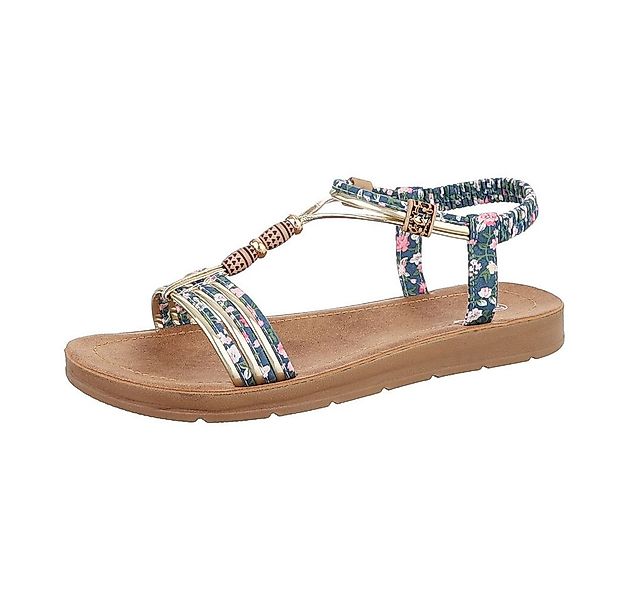Ital-Design Damen Freizeit Riemchensandalette (86706768) Flach Riemchensand günstig online kaufen