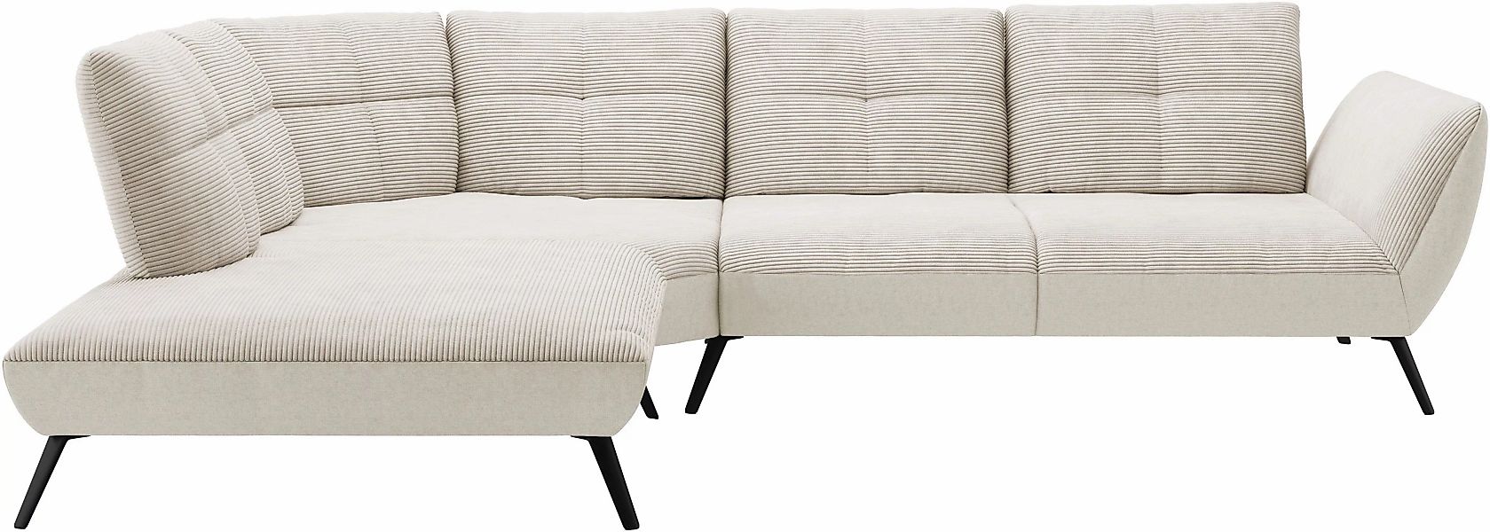Places of Style Ecksofa »Mikado L-Form«, inkl. Sitztiefenverstellung und Ar günstig online kaufen