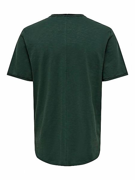 ONLY & SONS Rundhalsshirt "ONSBENNE LONGY SS TEE NF 7822 NOOS" günstig online kaufen