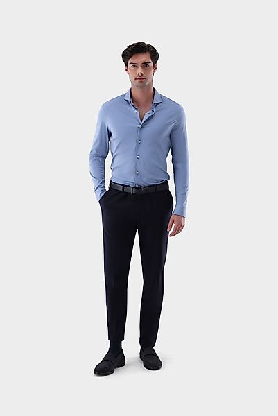 Jerseyhemd aus Schweizer Baumwolle Tailor Fit günstig online kaufen