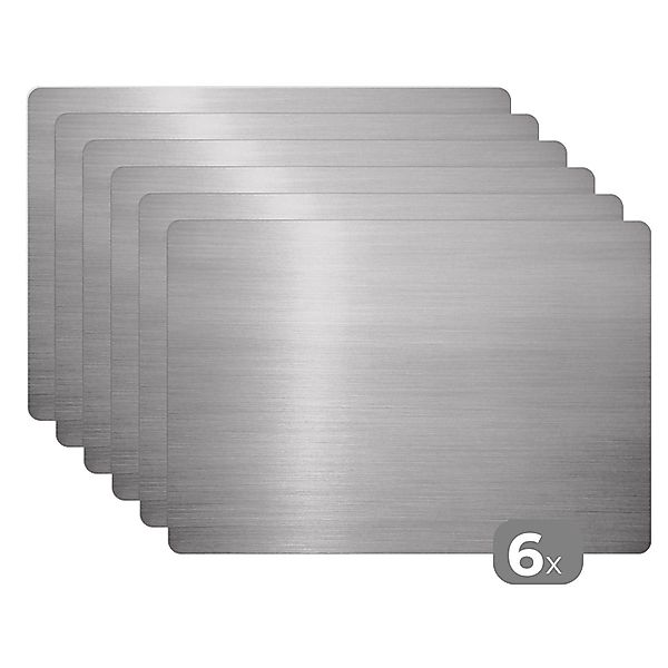 MuchoWow Platzset Metallischer Hintergrund, (6-St), Platzsets, günstig online kaufen