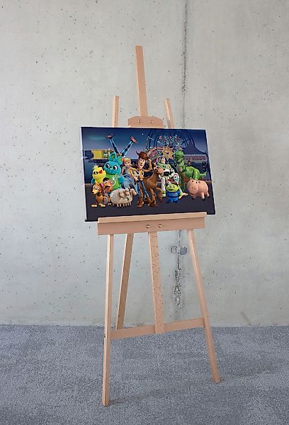 Komar Leinwandbild "Toy Story The Greatest Team - Größe 60 x 40 cm" Disney günstig online kaufen