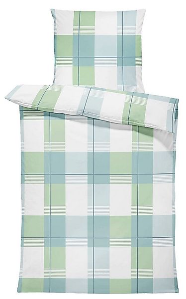 One Home Bettwäsche Modern, Biber, 2 teilig, kariert, kuschelig flauschig w günstig online kaufen