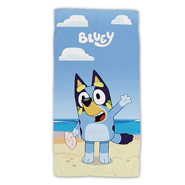 Bluey Strandtuch Frottee Badetuch mit Premium günstig online kaufen