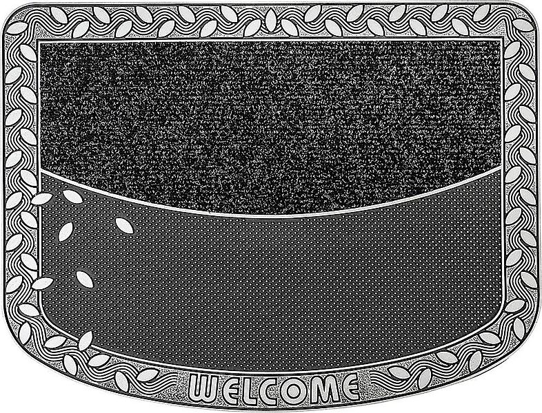 Home2Fashion Fußmatte TC Clean Leaves, rechteckig, günstig online kaufen