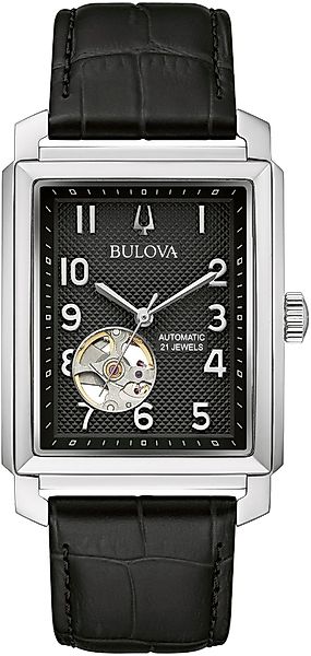 Bulova Automatikuhr Sutton 96A269, Armbanduhr, Herrenuhr, günstig online kaufen