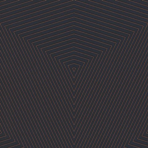 PROFHOME 375226-GU Grafik Tapete Geometrisch schimmernd Schwarz Bronze 0,53 günstig online kaufen