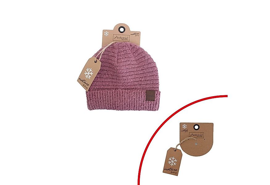 Antonio Strickmütze Antonio Winter Damen Mütze Beanie Bouclé Beere Beanie ( günstig online kaufen