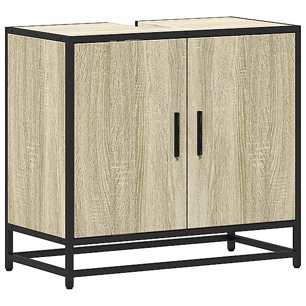 vidaXL Badezimmer-Set Badschrank Sonoma-Eiche 65x33x60 cm günstig online kaufen