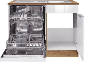 KOCHSTATION Spülenschrank "KS-Brindisi" 110 cm breit, inkl. Möbeltür für Ge günstig online kaufen