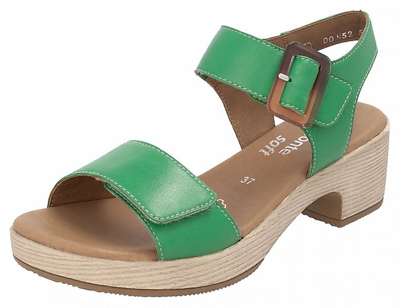 Remonte Sandalette, Blockabsatz, Sommerschuh, Sandale mit Klettverschlüssen günstig online kaufen