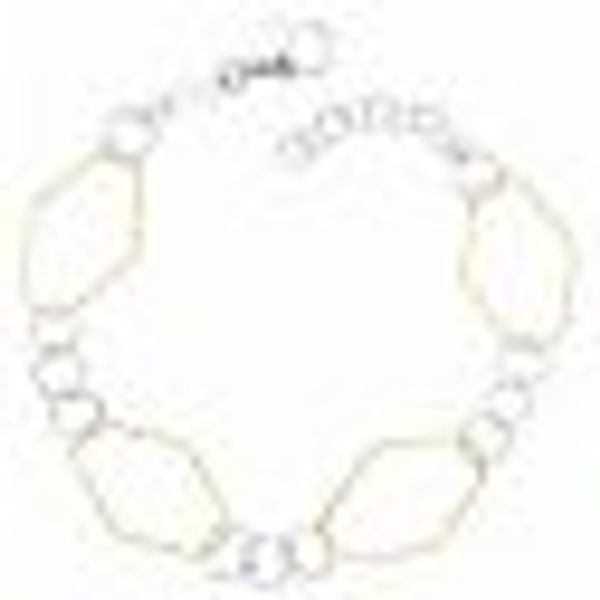 Armband 925/- Sterling Silber rhodiniert/vergoldet 19 günstig online kaufen