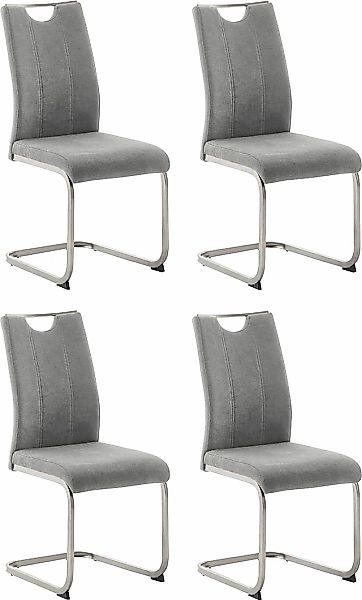 MCA furniture Freischwinger »MCA TERESINA Schwingstuhl mit Griffloch«, Fein günstig online kaufen