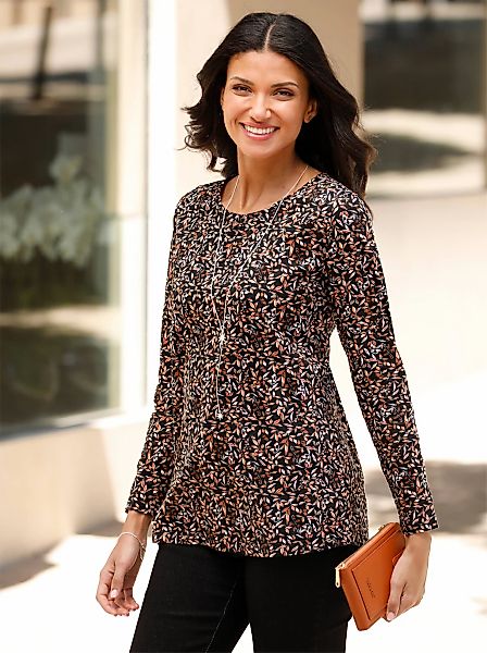 Classic Basics Langarmshirt "Langarm-Shirt" 1 Stk. tlg. günstig online kaufen