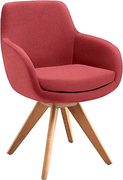 Musterring Esszimmerstuhl »Tavia« (Set) 2 Stk.Stativgestell Eiche Bianco, D günstig online kaufen