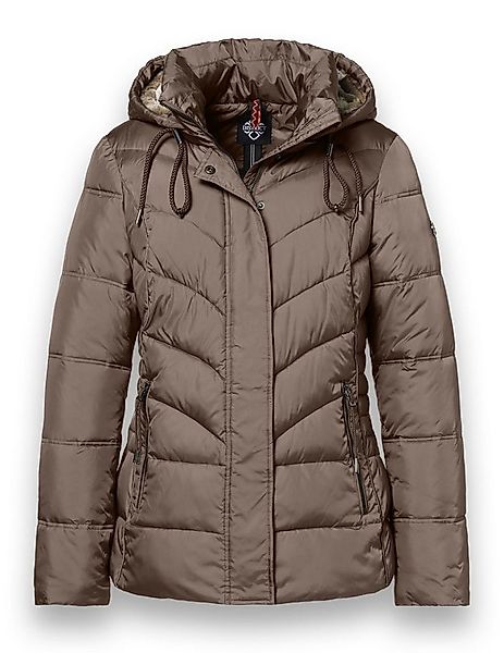 District Winterjacke Montana (mit Kapuze, gefüttert, wasserabweisend) braun günstig online kaufen