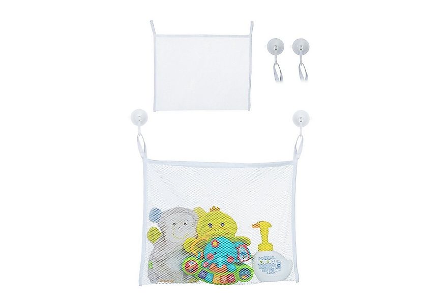 relaxdays Badorganizer Badespielzeug Aufbewahrung 2er Set günstig online kaufen