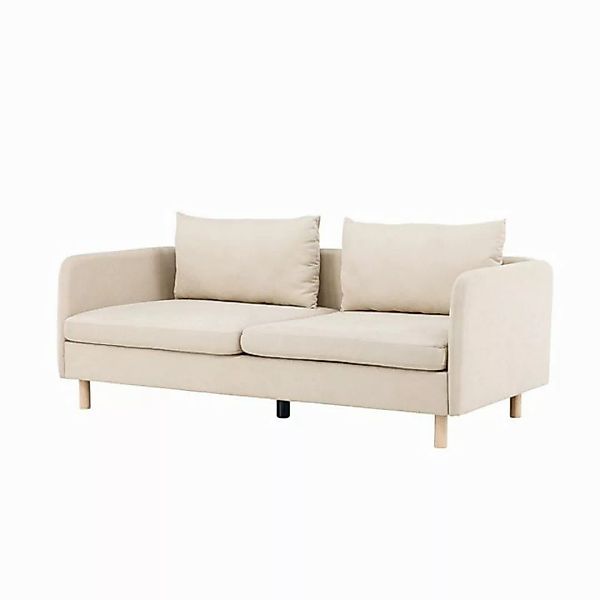 ebuy24 Sofa Zero Sofa 3-Sitzer beige. günstig online kaufen