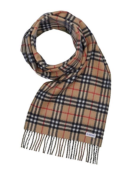 BURBERRY Schal Burberry Kaschmir Wendeschal grün/ günstig online kaufen