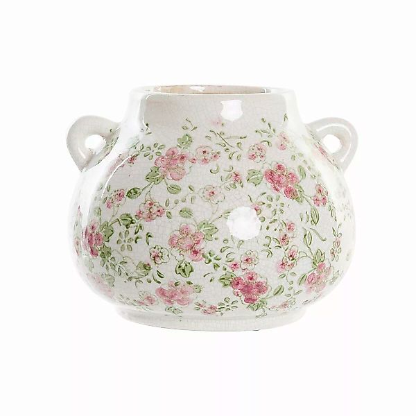 Vase Dkd Home Decor Weiß Grün Granatrot Steingut Shabby Chic (21 X 20 X 16 günstig online kaufen