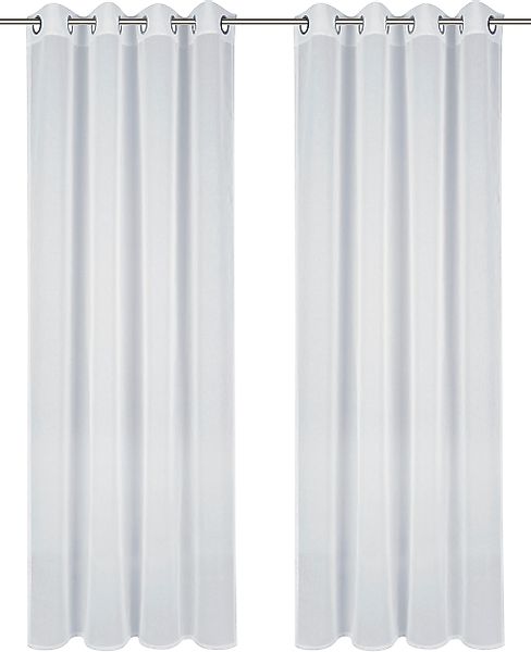 my home Gardine »Dolly«, (1 St.), Transparent, Gewebt, Polyester günstig online kaufen