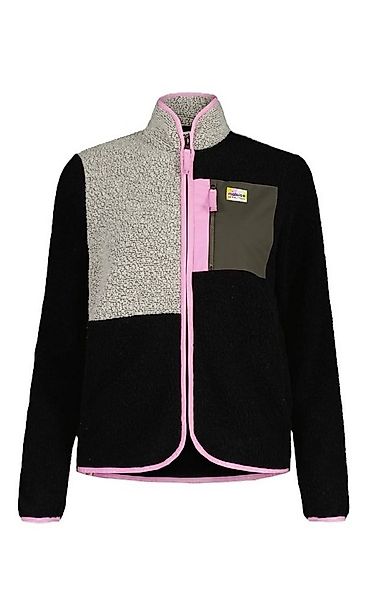 Maloja Fleecejacke VallettaM Mountain Fleece (Wolljacke, warm) schwarz/grau günstig online kaufen