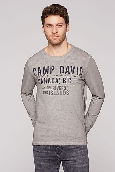 CAMP DAVID Rundhalsshirt, aus Baumwolle günstig online kaufen