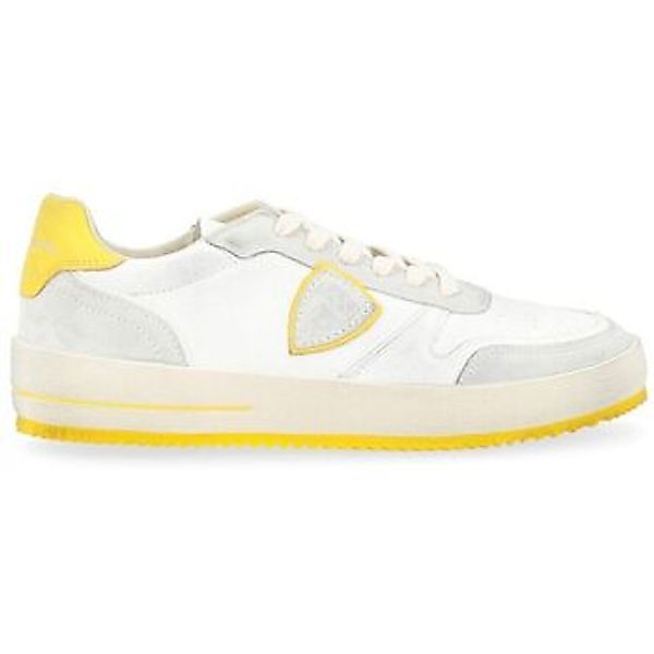 Philippe Model  Sneaker VNLU WX17 - NICE LOW-WEST MIXAGE_BLANC JAUNE günstig online kaufen