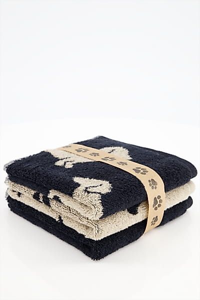 Cawö Handtücher WE LOVE DOGS Mix 6249 3er Set Frottier, 100% Baumwolle günstig online kaufen