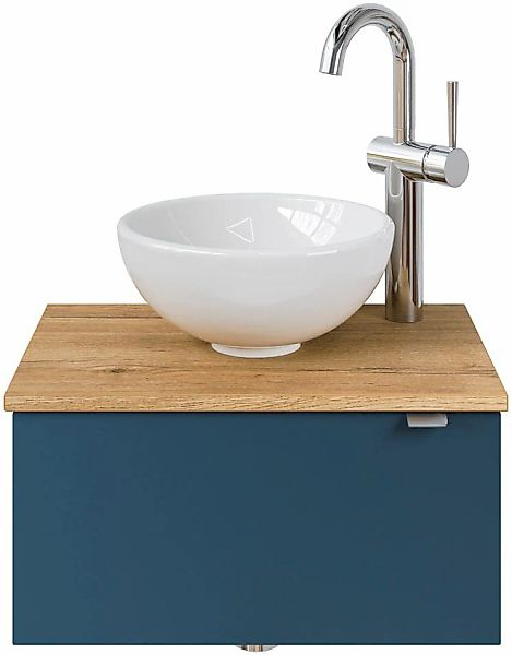 Saphir Waschtisch "Serie 6915 Waschschale mit Unterschrank für Gästebad, Gä günstig online kaufen