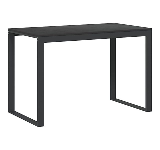 vidaXL Schreibtisch Computertisch Schwarz 110x60x73 cm Holzwerkstoff günstig online kaufen