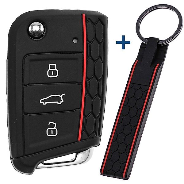 mt-key Schlüsseltasche Autoschlüssel Silikon Schutzhülle mit günstig online kaufen