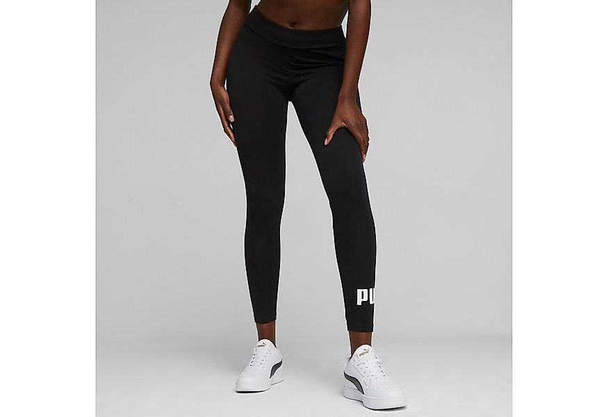 PUMA Leggings ESS LOGO LEGGINGS sportlich, aus Baumwollmischung, schmale Pa günstig online kaufen