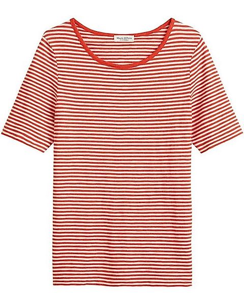 Marc O'Polo T-Shirt Halbarm-Ringelshirt aus Slub-Jersey günstig online kaufen