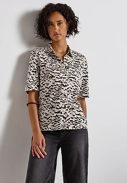 STREET ONE Blusenshirt, mit All-Over Print günstig online kaufen