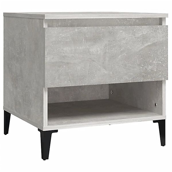 vidaXL Beistelltisch Beistelltisch Betongrau 50x46x50 cm günstig online kaufen