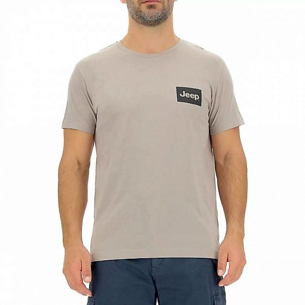 Jeep O102056j663 Kurzärmeliges T-shirt XL Moon Rock / Black günstig online kaufen
