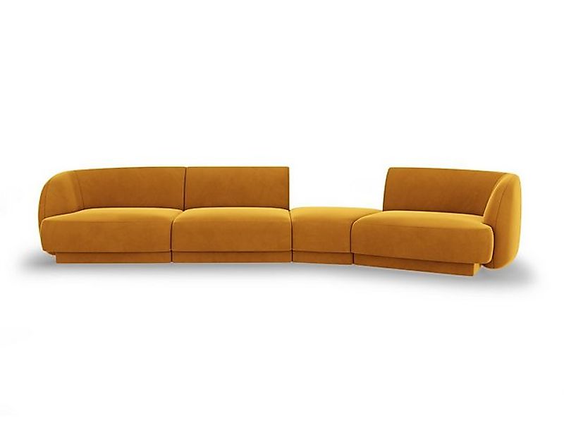Micadoni Sofa Miley, modular 4-Sitzer günstig online kaufen