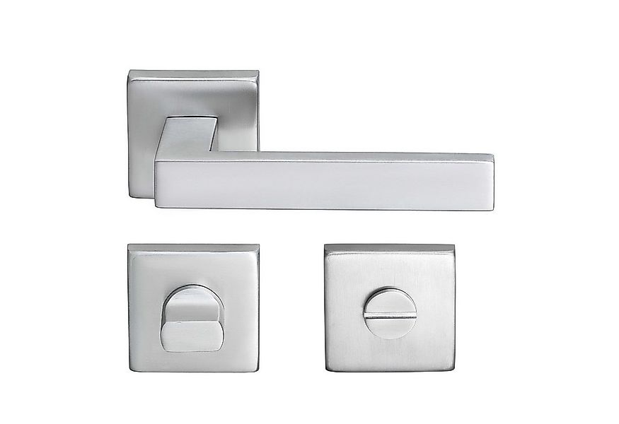 MeinTürgriff Drückergarnitur Trento Edelstahl Türgriff eckig Innentüren Ros günstig online kaufen