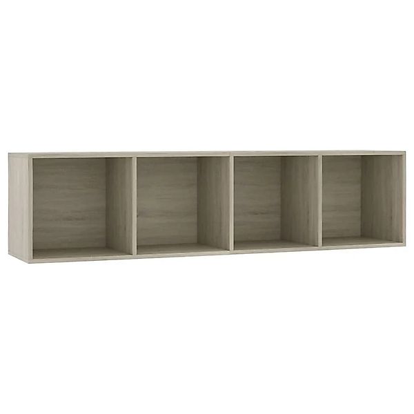 vidaXL Bücherregal/TV-Schrank Sonoma-Eiche 143×30×36 cm 800264 günstig online kaufen