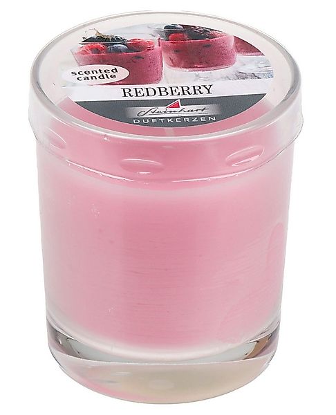 Steinhart Kerzen Duftkerze Duftkerze im Glas Redberry 79/65 mm, ca. 26 h günstig online kaufen