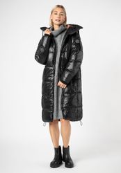 SUBLEVEL Wintermantel Langer Damen Steppmantel mit günstig online kaufen