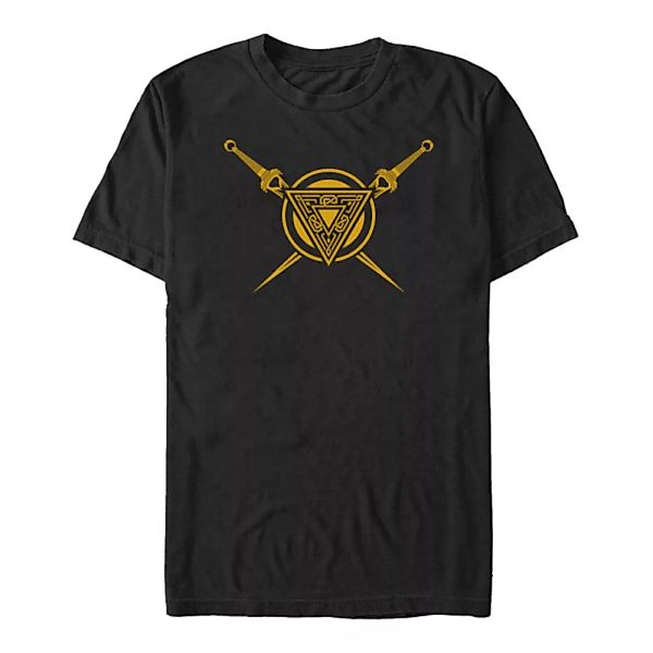 Marvel - Thor Love and Thunder - Logo Asgard Shield - Männer T-Shirt günstig online kaufen