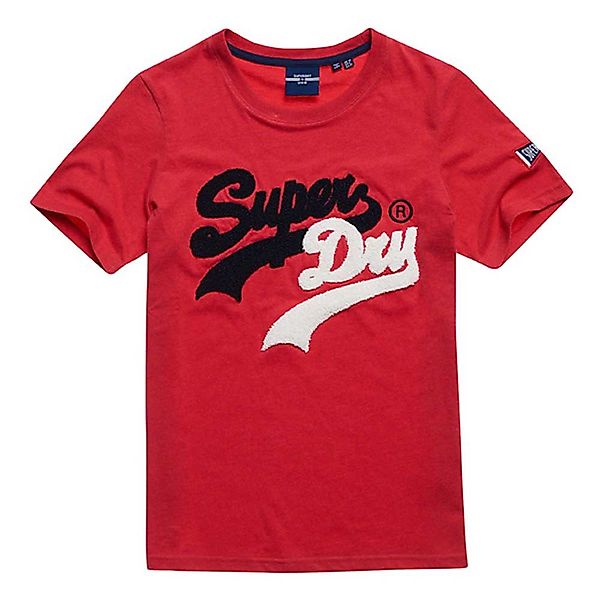 Superdry Vintage Logo Source Kurzarm T-shirt XL Papaya Red Marl günstig online kaufen