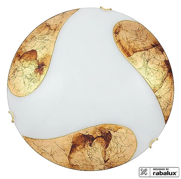 Rabalux Deckenleuchte "Art gold-Art gold" 2-flammig, günstig online kaufen